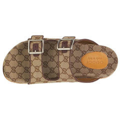 Gucci GG Canvas Sandals W Straps - vasre