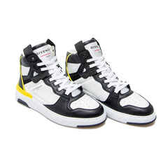 Givenchy Black And White High-top Wing Sneaker - vasre