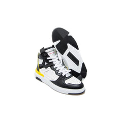 Givenchy Black And White High-top Wing Sneaker - vasre