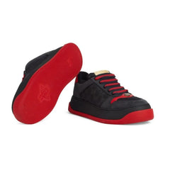 Gucci Screener GG Supreme sneakers 'Black Red' - vasre