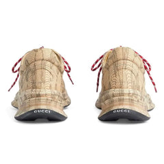 Gucci GG Rhyton 'Beige and ebony leather with GG water' - vasre