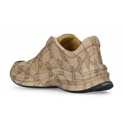 Gucci Run Sneaker 'Beige Ebony Monogram'