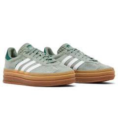 Adidas Gazelle Bold 'Silver Green Gum' - vasre