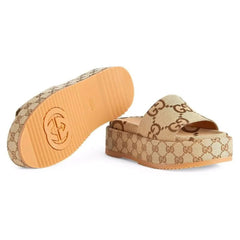 Gucci Angelina 55mm platform sandals - vasre