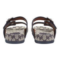 Gucci GG Supreme double-strap sandals - vasre