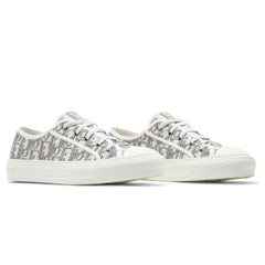Walk'N'Dior Embroidered Canvas Low 'Grey' - vasre