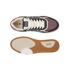 Dior B27 Low 'Dior Oblique - Deep Blue Plum' - vasre