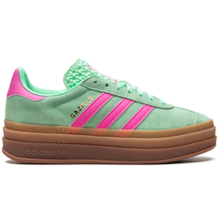 Adidas Gazelle Bold 'Pulse Mint Screaming Pink' - vasre
