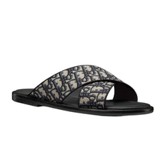 Dior Alias Sandal 'Dior Oblique - Beige Black' - vasre
