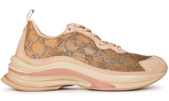 Gucci Crystal Gg Run Sneakers 