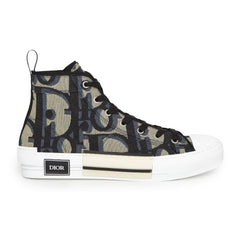 Dior B23 High 'Maxi Dior Oblique - Beige Black' - vasre