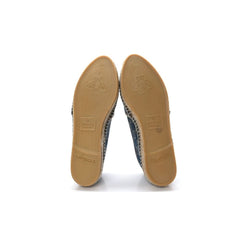 GUCCI Denim GG Monogram Espadrilles 40 Blue Tea Cuir - vasre