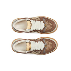 Gucci Screener GG Supreme sneakers 'brown' - vasre