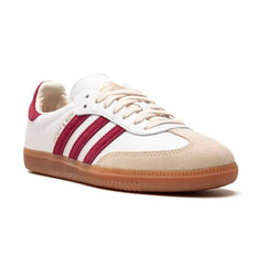 Sporty & Rich x Adidas Samba OG 'White Core Burgundy' - vasre