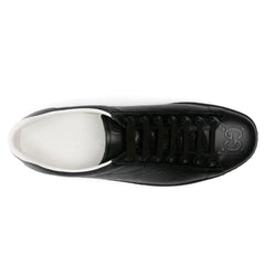 Gucci Ace monogram-embossed sneakers 'Black' - vasre