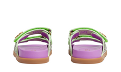 Gucci Logo-embellished Sandals in GG Crystal Canvas