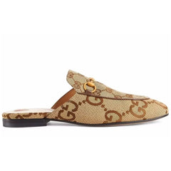Gucci Princetown monogram mules - vasre