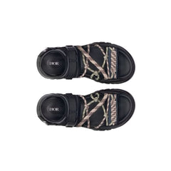 Dior H-Town Sandal 'Black' - vasre