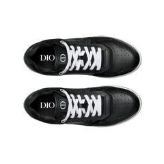 Dior B27 Low 'Black Smooth - White' - vasre