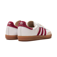 Sporty & Rich x Adidas Samba OG 'White Core Burgundy' - vasre