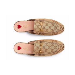 Gucci Princetown monogram mules - vasre