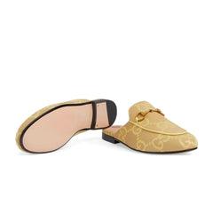 Gucci Jumbo GG Princetown Slipper 'Yellow' - vasre