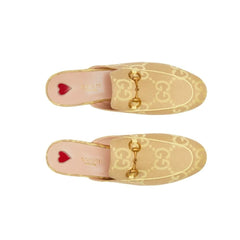 Gucci Jumbo GG Princetown Slipper 'Yellow' - vasre