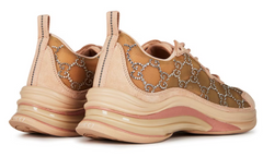 Gucci Crystal Gg Run Sneakers 
