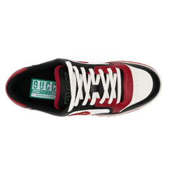 Gucci MAC80 Sneaker 'Black White Red' - vasre