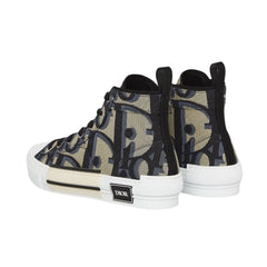 Dior B23 High 'Maxi Dior Oblique - Beige Black' - vasre