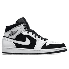 Nike Air Jordan 1 Mid Black & White - vasre