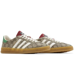 Gucci x Adidas Gazelle 'Beige GG Monogram' - vasre