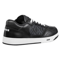 Dior B27 Low 'Black Smooth - White' - vasre