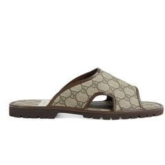 Gucci Men's GG Supreme Slide Sandal - vasre