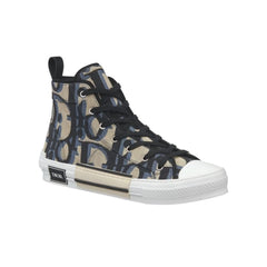 Dior B23 High 'Maxi Dior Oblique - Beige Black' - vasre