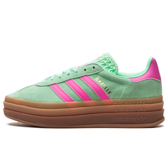 Adidas Gazelle Bold 'Pulse Mint Screaming Pink' - vasre