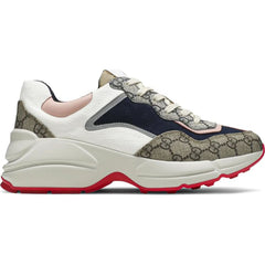 Gucci GG Rhyton 'Beige White Pink' - vasre