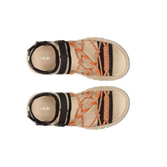 Copy of Dior H-Town Sandal 'Black Natural ' - vasre