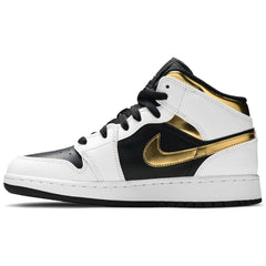 Air Jordan 1 Mid GS 'White Gold' - vasre