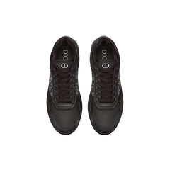 Dior B27 Low Black Dior Oblique Galaxy Leather Grey - vasre