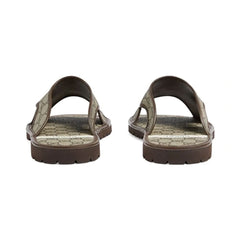 Gucci Men's GG Supreme Slide Sandal - vasre