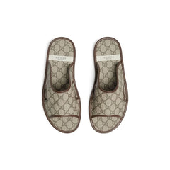 Gucci Men's GG Supreme Slide Sandal - vasre