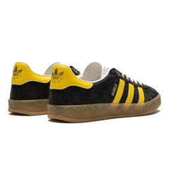 Gucci x Adidas Gazelle 'Black GG Monogram' - vasre