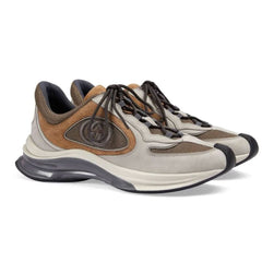 Gucci Run Sneaker 'Light Grey Brown' - vasre