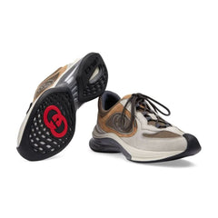 Gucci Run Sneaker 'Light Grey Brown' - vasre