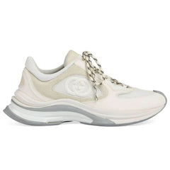 Gucci Wmns Run Sneaker 'White Suede' - vasre