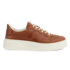 GUCCI  logo-embossed sneakers - vasre