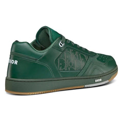Dior World Tour B27 Low-Top Sneaker Oblique Green - vasre