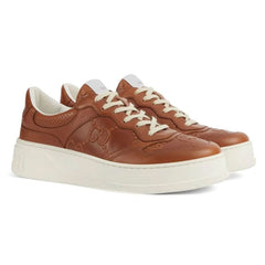 GUCCI  logo-embossed sneakers - vasre
