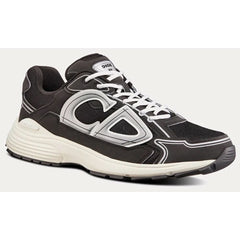 Dior B30 Black Mesh And Technical Fabric Low Top Sneakers - vasre